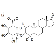 Androsterone-beta-D-glucuronide labeled d4 Li salt
