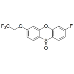 3-Fluoro-7-(2,2,2-trifluoroethoxy)phenoxathiine 10-oxide