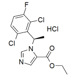 2,6-Dichloro-3-Fluoro-Etomidate HCl 1mg