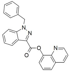 Quinolin-8-yl 1-benzyl-1H-indazole-3-carboxylate  1mg/ml