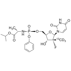 Sofosbuvir labeled 13Cd3